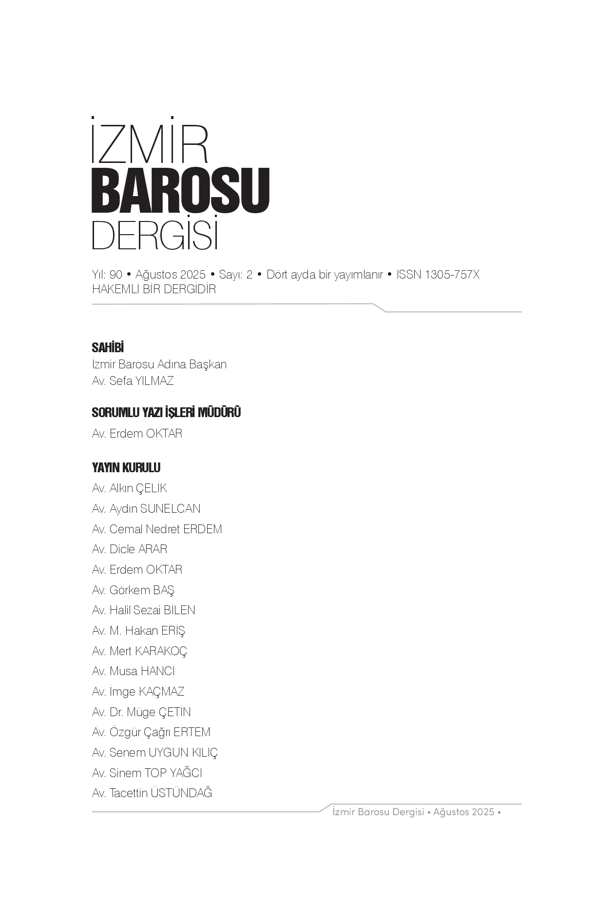 Sayı 2025-2