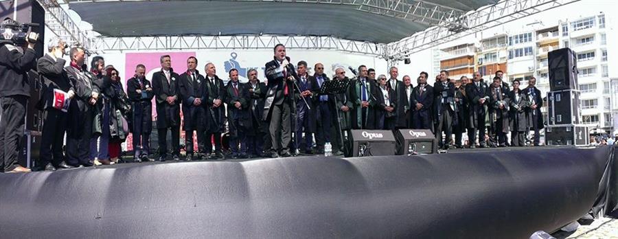 Türkiye Adaletini Arıyor İzmir Mitingi Büyük Bir Coşkuyla Gerçekleştirildi