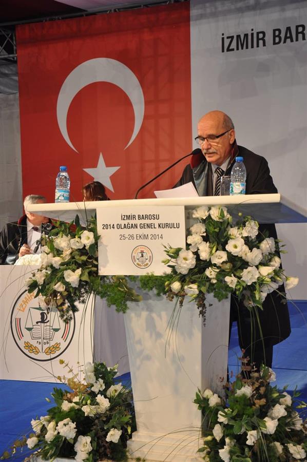 İzmir Barosu 2014 Yılı Olağan Genel Kurulu Tamamlandı