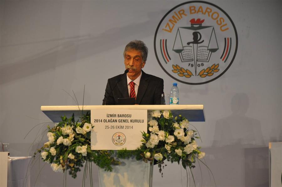 İzmir Barosu 2014 Yılı Olağan Genel Kurulu Tamamlandı