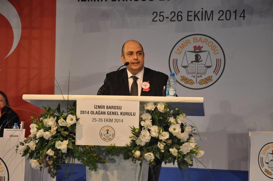 İzmir Barosu 2014 Yılı Olağan Genel Kurulu Tamamlandı
