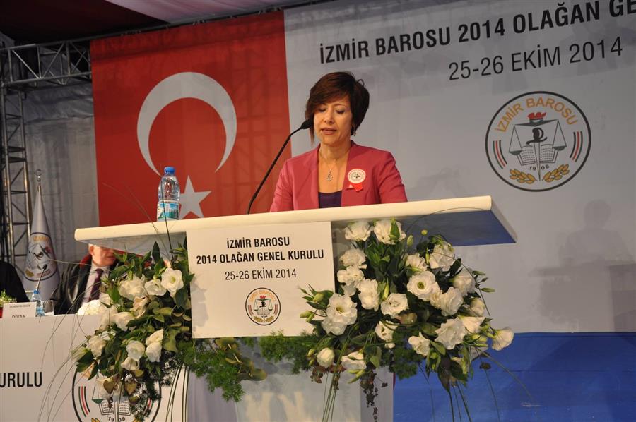 İzmir Barosu 2014 Yılı Olağan Genel Kurulu Tamamlandı