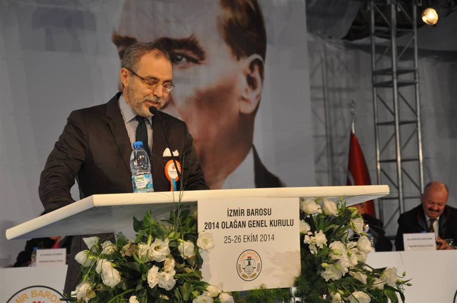 İzmir Barosu 2014 Yılı Olağan Genel Kurulu Tamamlandı