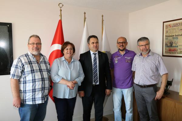 Baro Başkanımız Av. Aydın Özcan, İzmir Gazeteciler Cemiyeti’ni Ziyaret Etti