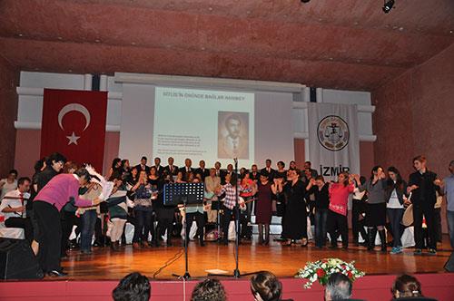 İzmir Barosu Türk Halk Müziği Topluluğu Konseri Yapıldı- 7 Nisan 2014