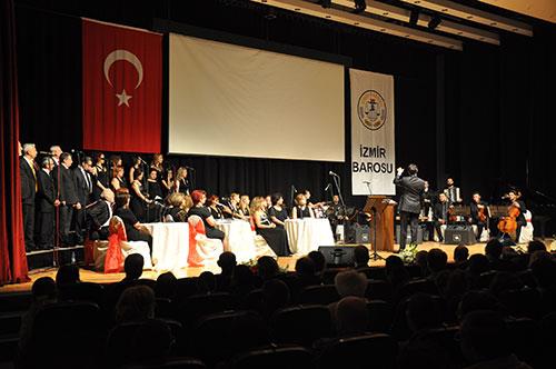 İzmir Barosu Türk Müziği Korosu Konseri Yapıldı-8 Nisan 2014