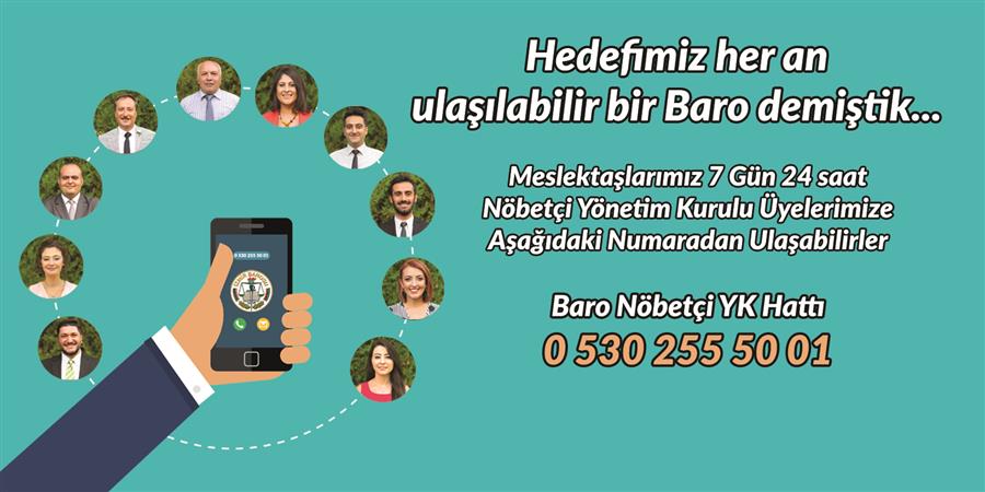 Baro Nöbetçi Yönetim Kurulu Uygulaması