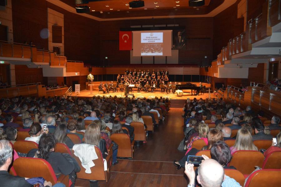 The Concert of the Turkish Music Choir of Izmir Bar Given