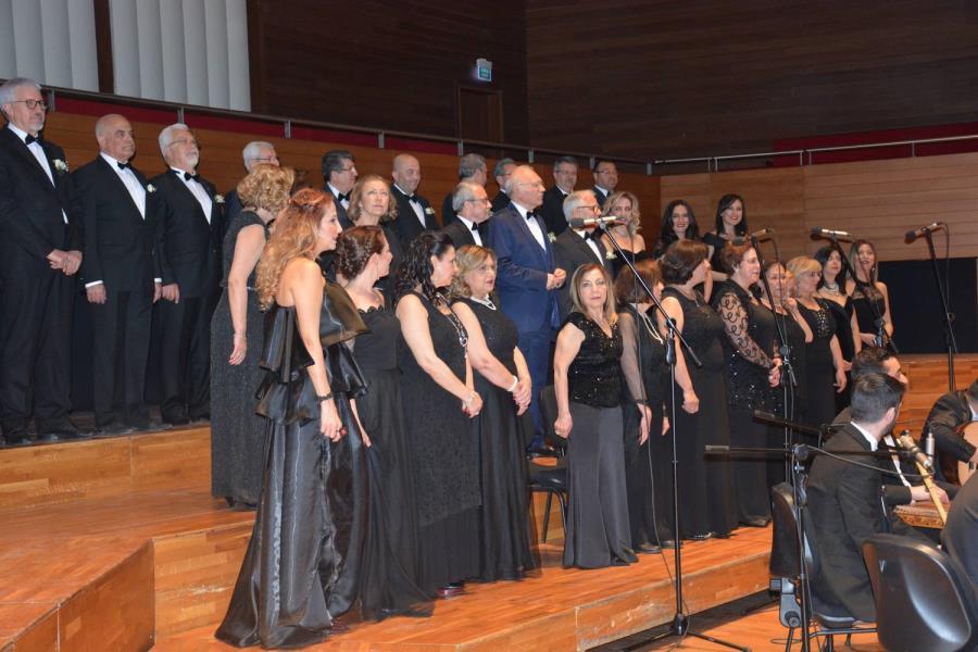 The Concert of the Turkish Music Choir of Izmir Bar Given