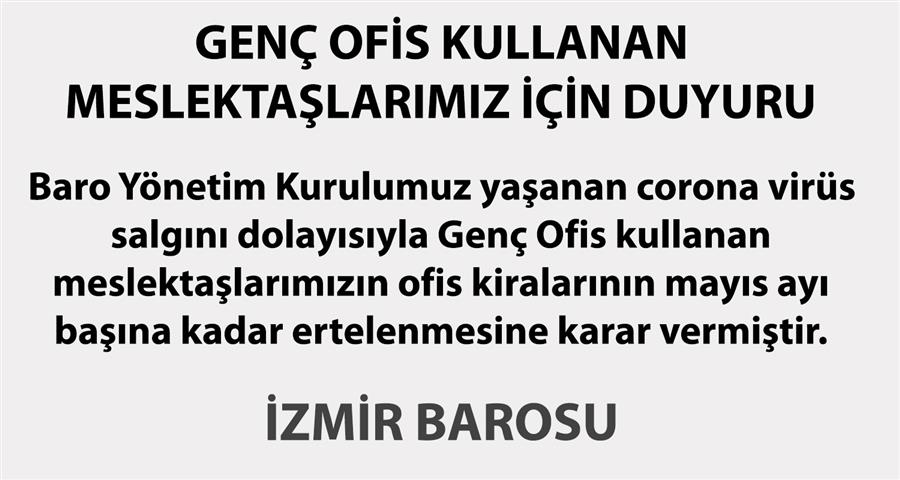 Genç Ofis Kullanan Meslektaşlarımız İçin Duyuru