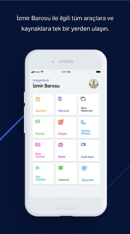 İzmir Barosu Mobil Uygulaması