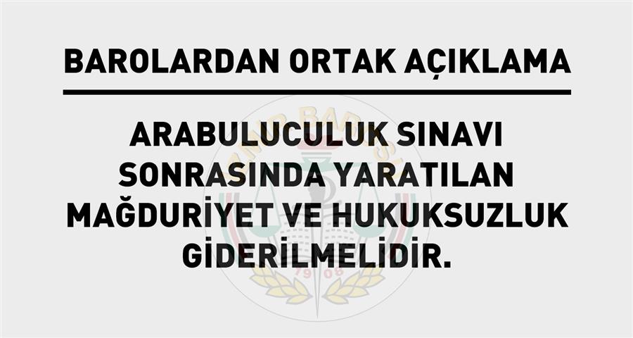 Arabuluculuk Sınavı Sonrasında Yaratılan Mağduriyet ve Hukuksuzluk Giderilmelidir