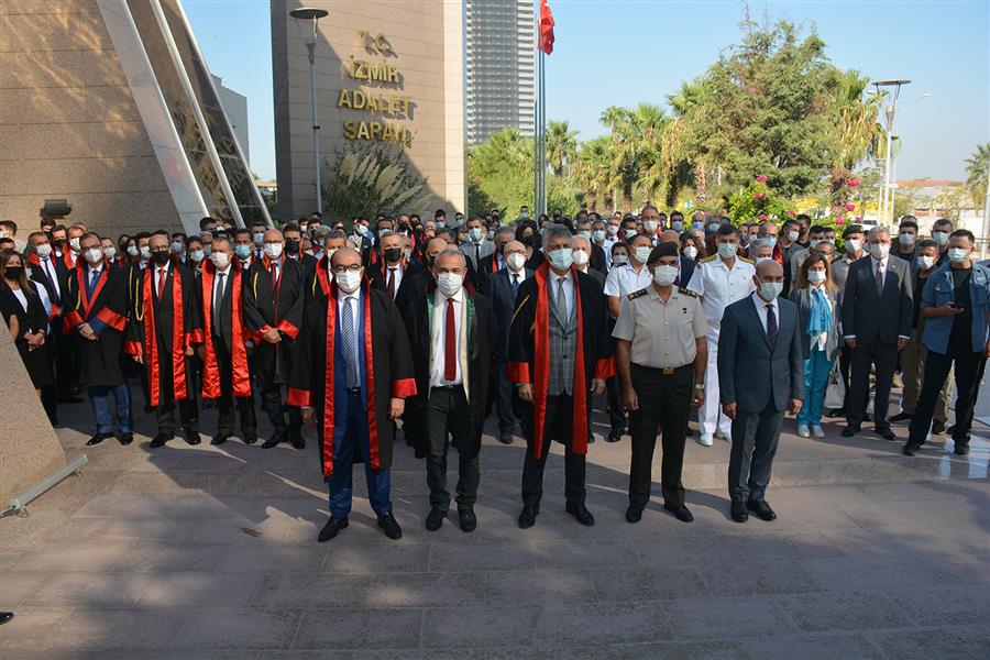 Yeni Adli Yıl İzmir Adliyesi’nde Düzenlenen Törenle Başladı