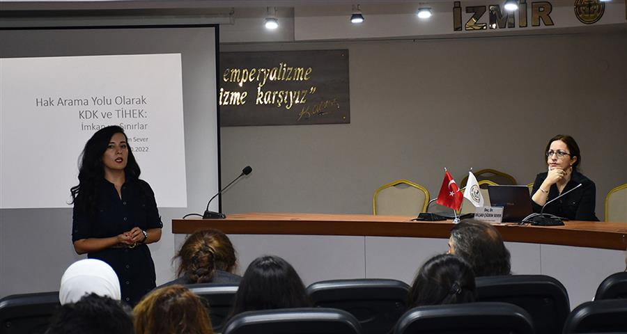 Hak Arama Yolu Olarak Türkiye İnsan Hakları ve Eşitlik Kurumu ve Kamu Denetçiliği Kurumu İmkân ve Sınırlar Başlıklı Konferans Yapıldı