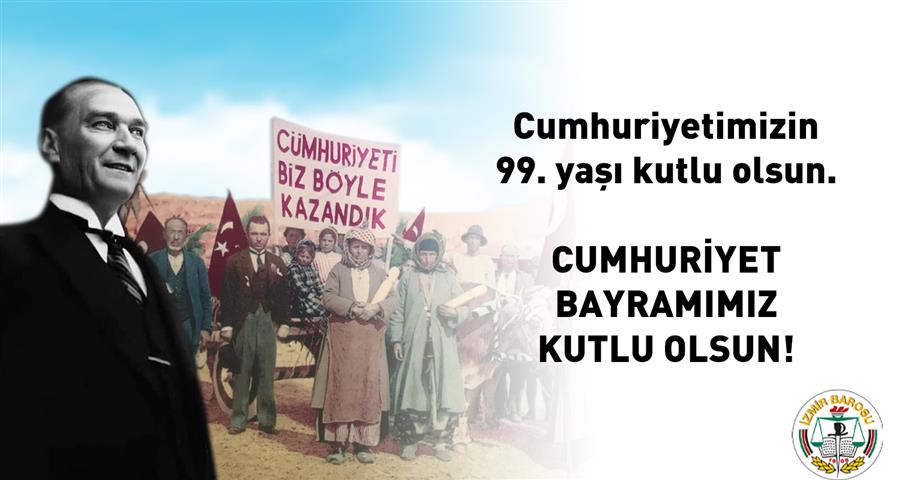 Cumhuriyet Bayramımız Kutlu Olsun!