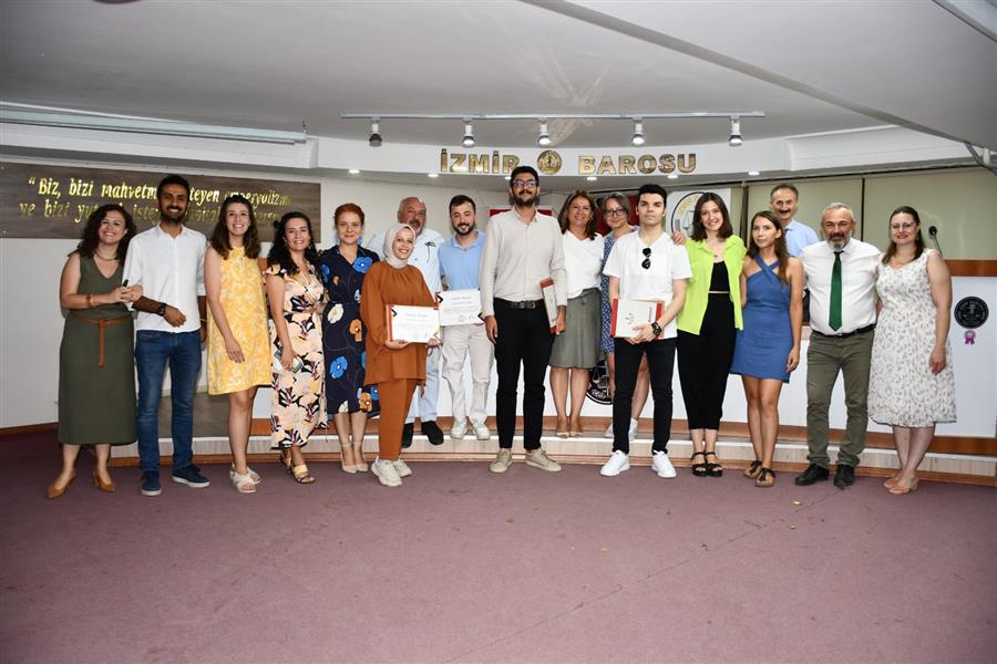 Yarışma Ekibimize Teşekkür Belgesi Verildi