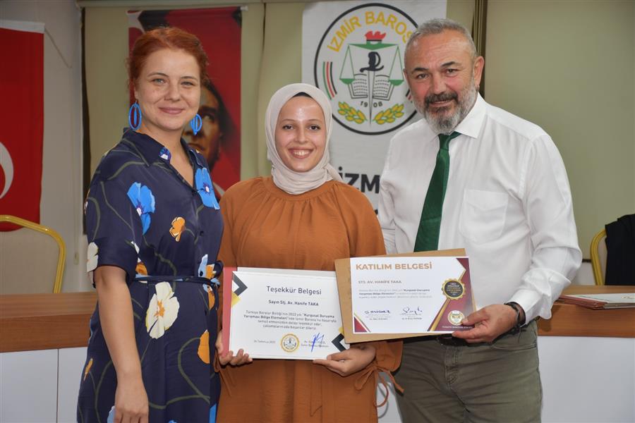 Yarışma Ekibimize Teşekkür Belgesi Verildi