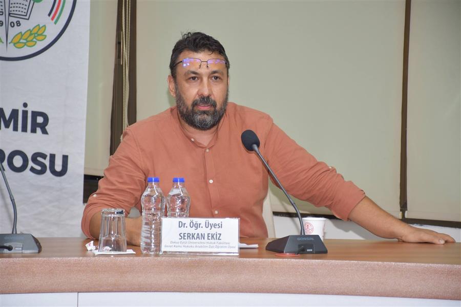 İzmir Barosu Hukuk Söyleşileri Devam Ediyor