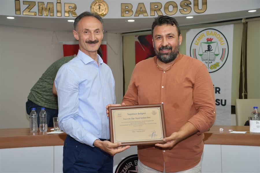 İzmir Barosu Hukuk Söyleşileri Devam Ediyor