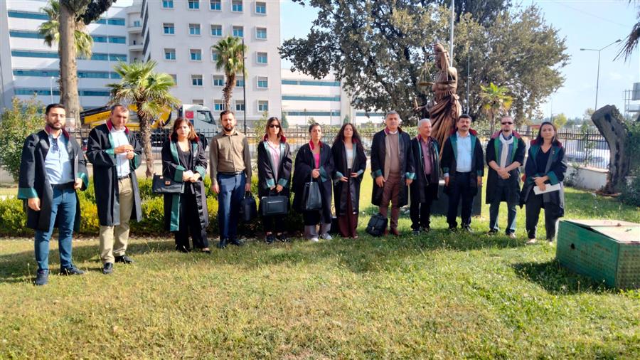 Yargı Eliyle Darbe Girişimi İlçe Adliyeleri Önlerinde Protesto Edildi