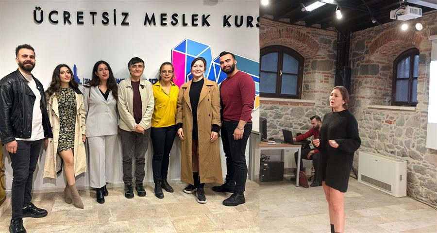 İzmir Barosu Kadın Hakları Merkezinin Kadınlara Yönelik Toplumsal Cinsiyet Temelli Şiddet Eğitimleri Devam Ediyor