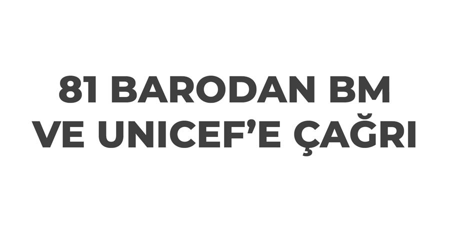81 Barodan BM ve UNICEF
