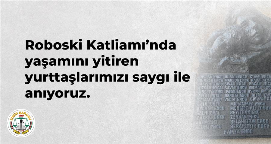 Roboski Katliamı’nda Yaşamını Yitiren Yurttaşlarımızı Saygı İle Anıyoruz.