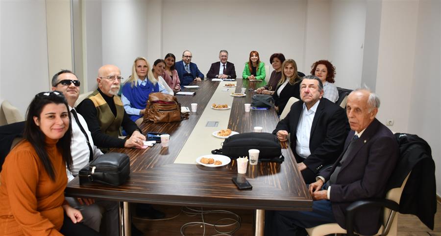 İzmir Büyükşehir Belediyesi Sosyal Projeler Dairesi Başkanlığından Baromuza Ziyaret
