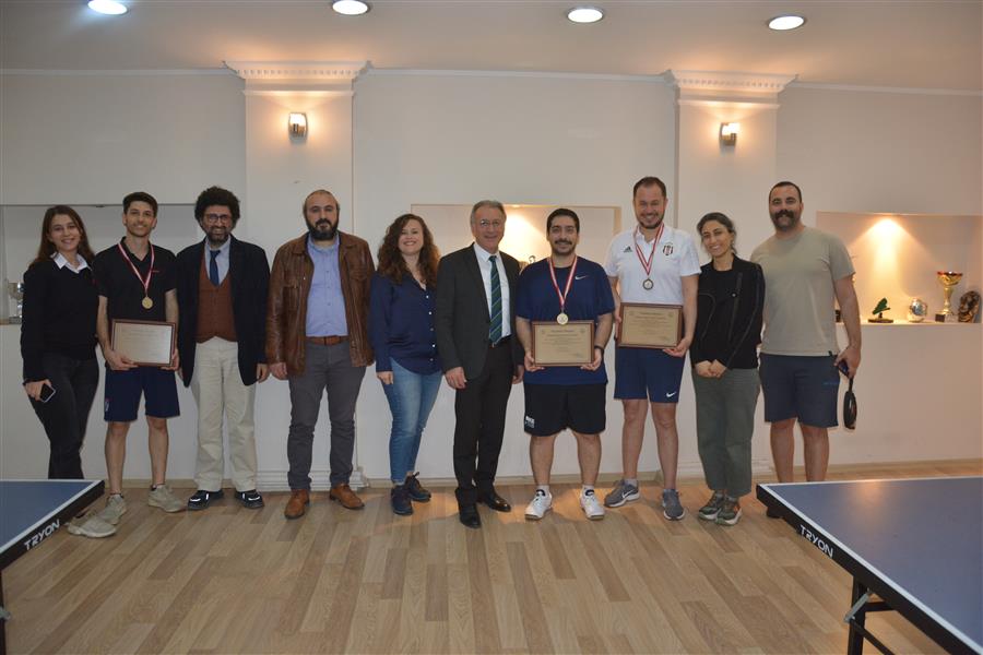 Masa Tenisi Turnuvası Yapıldı