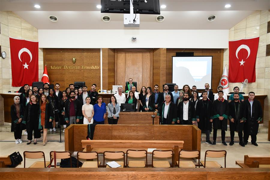 Özel Hukuk ve Ceza Hukuku Alanında Kurgusal Duruşma Çalışmaları Yapıldı