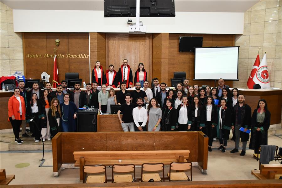 Özel Hukuk ve Ceza Hukuku Alanında Kurgusal Duruşma Çalışmaları Yapıldı