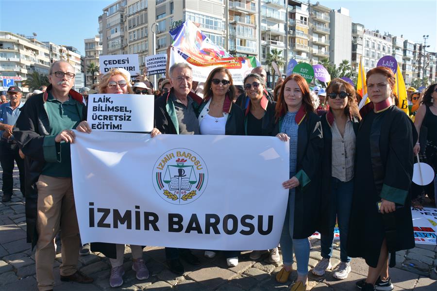 “Laik Eğitim, Laik Türkiye” için Alandaydık!