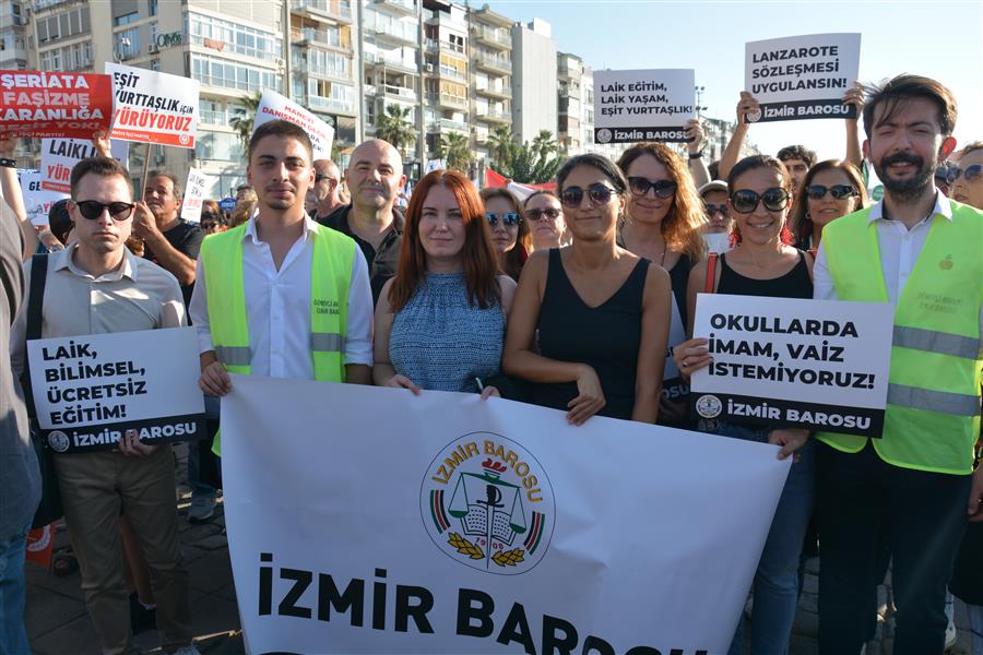 “Laik Eğitim, Laik Türkiye” için Alandaydık!