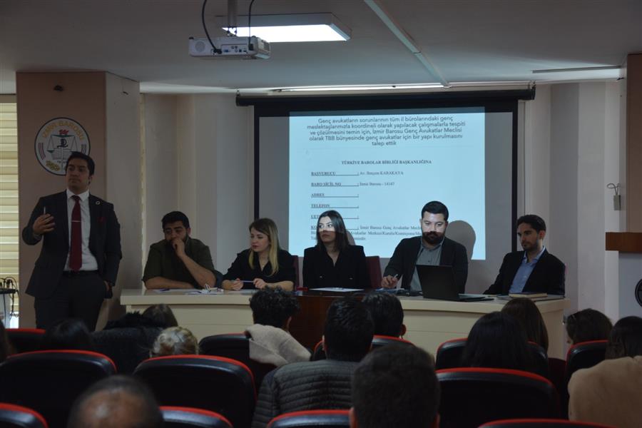 İzmir Barosu Genç Avukatlar Meclisi Seçimli Olağan Genel Kurulu Gerçekleştirildi