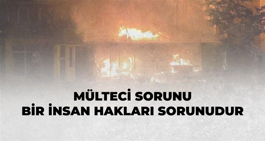 Mülteci Sorunu Bir İnsan Hakları Sorunudur