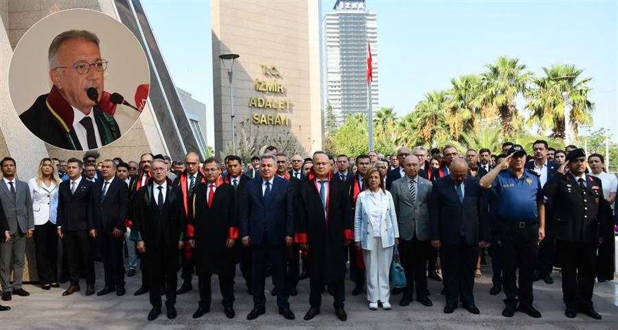 İzmir Barosu Başkanı Av. Sefa Yılmaz, 2024-2025 Adli Yıl Açılışında Hukukun Üstünlüğüne ve Yargı Bağımsızlığına Vurgu Yaptı