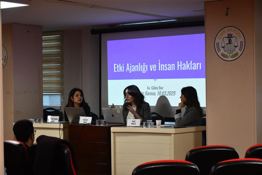 “Türkiye’de ve Dünyada Etki Ajanlığı Düzenlemelerine İnsan Hakları Perspektifinden Bakmak” Başlıklı Panel Gerçekleştirildi