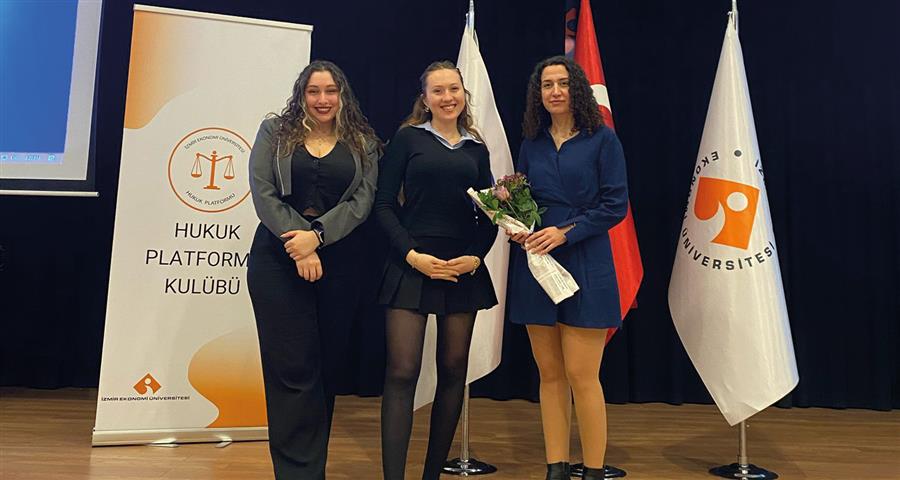 İzmir Ekonomi Üniversitesinde Gerçekleştirilen “Güçlü Kadınlar Güçlü Toplumlar” Başlıklı Etkinliğe Katıldık