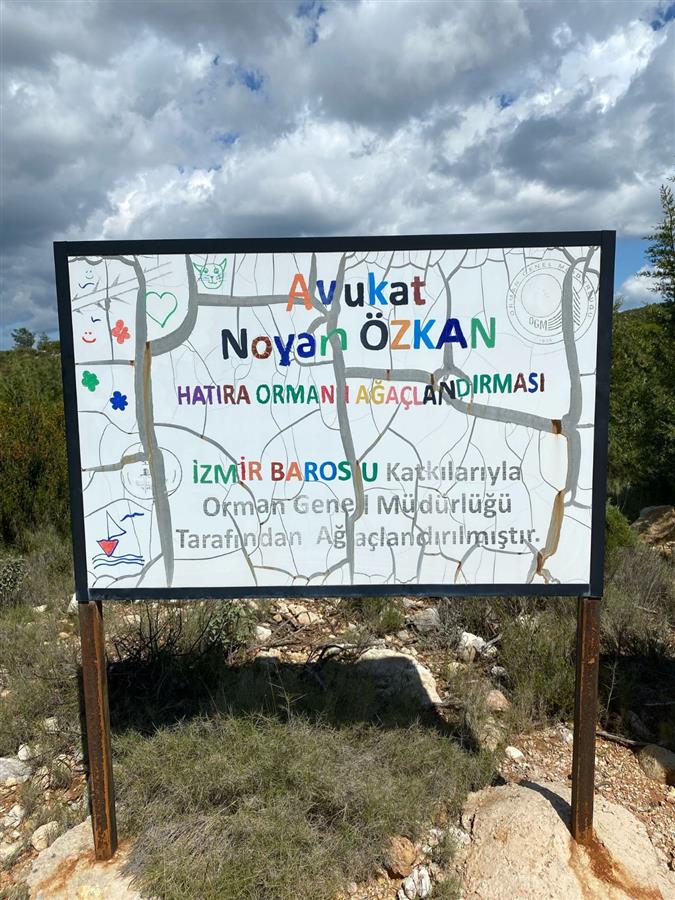Av. Noyan Özkan’ı Kabri Başında ve Hatıra Ormanı’nda Andık