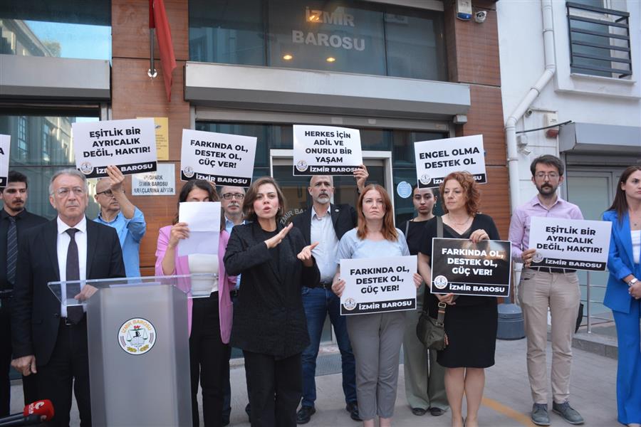 İzmir Barosundan Engelliler Haftası Mesajı: “Farkındalık Yetmez, Artık Hak Temelli Çözüm Zamanı”