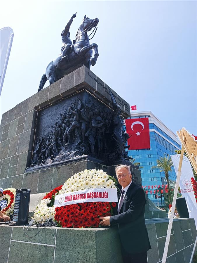 İzmir Barosu: 19 Mayıs Bağımsızlık ve Özgürlük Mücadelesinin Halk İradesiyle Birleştiği Dönüm Noktasıdır