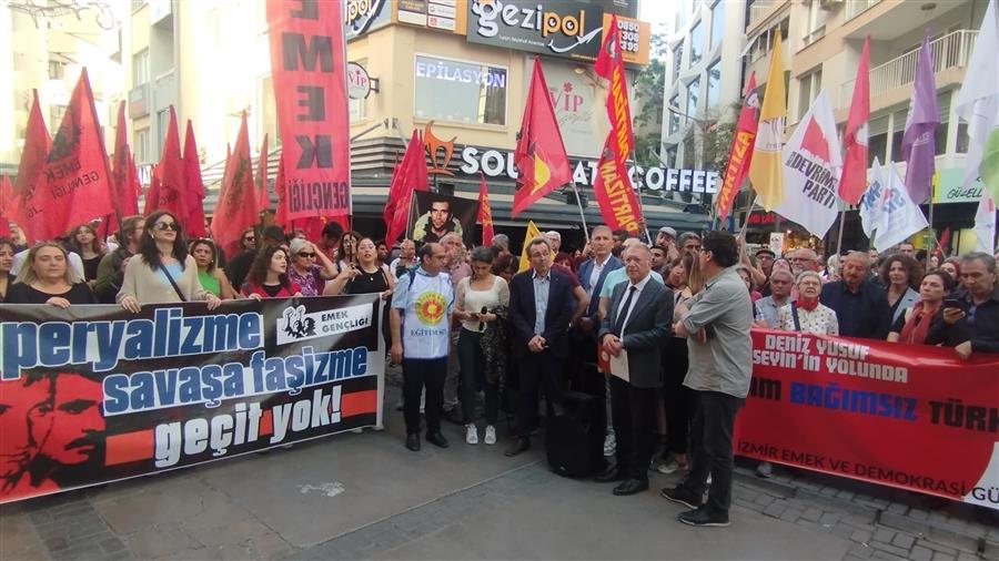 Deniz Gezmiş, Yusuf Aslan ve Hüseyin İnan İzmir’de Anıldı