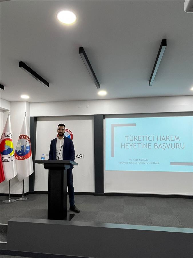 İzmir Barosundan Aliağa’da Tüketici Hukuku Eğitimi