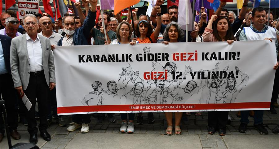 İzmir Emek ve Demokrasi Güçleri: Gezi Direnişi’nin 12. Yılında: “Gezi Umuttur, Gezi Hepimizdir”