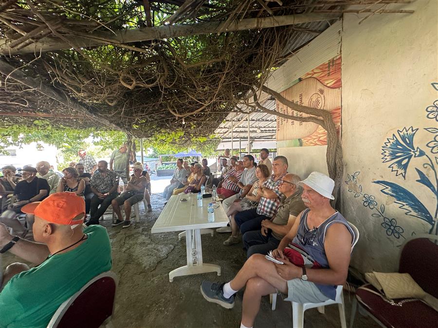 Çeşme Yangınlarına İlişkin Yurttaş Buluşmasına Katıldık