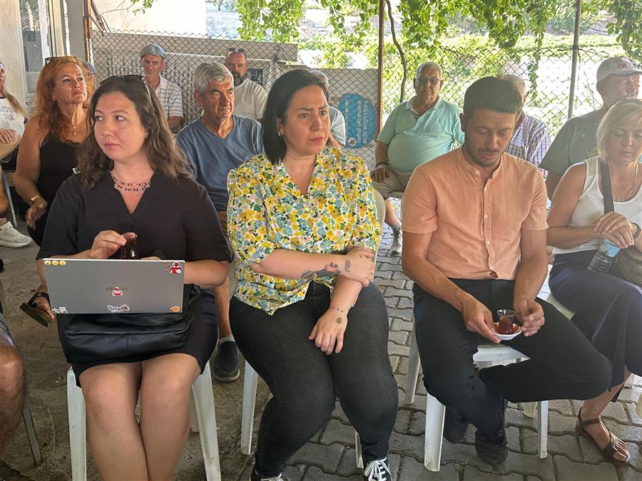 Çeşme Yangınlarına İlişkin Yurttaş Buluşmasına Katıldık