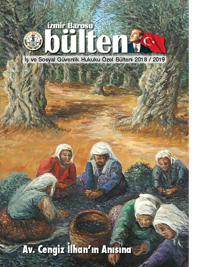 İzmir Barosu İş ve Sosyal Güvenlik Hukuku Özel Bülten
